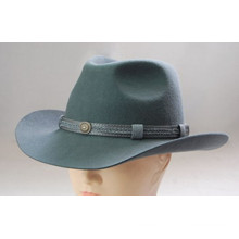 Nova moda estilo fedora brems wide feltro chapéu para as mulheres (cw0007)